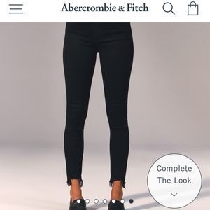 A&F black jeans